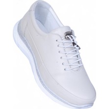 Ayakcenter Missmama 007 Gri Kadın Hakiki Deri Casual Ayakkabı