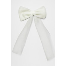 A02Teks Tül Kurdele Fiyonk Otomatik Beyaz Toka