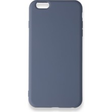 Techno Guru iPhone 6 Plus Kılıf Içi Kadife Kaplı Nano Silikon Kapak - Gri