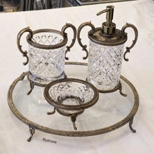 Kulplu Banyo Seti Antik