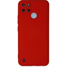 Royal Case Realme C25Y Içi Kadife Kaplı Esnek Silikon Kapak Ryc/ Nano Lansman