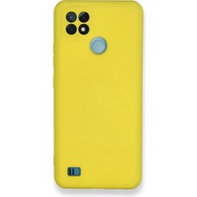 Royal Case Realme C21 Içi Kadife Kaplı Esnek Silikon Kapak Ryc/ Nano Lansman