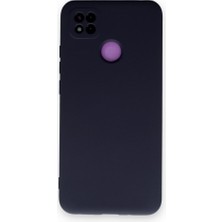Techno Guru Redmi 9c Kılıf Içi Kadife Kaplı Nano Silikon Kapak - Lacivert