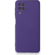 Royal Case Samsung Galaxy M22 Içi Kadife Kaplı Esnek Silikon Kapak Ryc/ Nano Lansman
