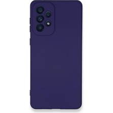 Royal Case Samsung Galaxy A73 5g Içi Kadife Kaplı Esnek Silikon Kapak Ryc/ Nano Lansman