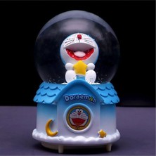 Keyfim Shop Doraemon Tasarımlı Orta Boy Kar Küresi