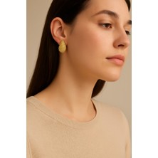 Pirlento Koza Model Kadın Küpe – Modern, Zarif ve Dayanıklı Tasarım