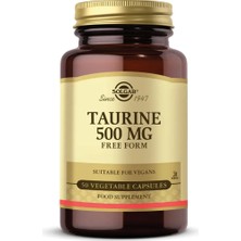 Solgar Taurine 500 Mg 50 Tablet
