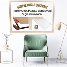 mixefor 1500 Lük Puzzle Çerçevesi Renk Gümüş Ölçü 85CM X60CM