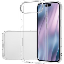 CepStok Apple iPhone 17 Air Kılıf Şeffaf Yumuşak Silikon Kapak