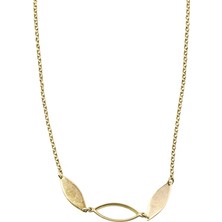 Masaliko Salgia Ithal Uzun Gümüş Kolye MS3344