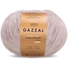 Gazzal Alpaca Air Örgü Ipliği 50 gr 72