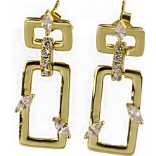 Masaliko Lui S 10 Halka Gümüş Küpe MS3728, 925 Ayar Kadın Gümüş Küpe, Ithal Ürün