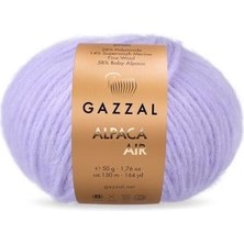 Gazzal Alpaca Air Örgü Ipliği 50 gr 89