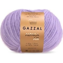 Gazzal Alpaca Air Örgü Ipliği 50 gr 90