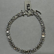 Masaliko Monci S 6 Gümüş Bileklik Ms3297, 925 Ayar Kadın Gümüş Bilejklik, Şık Bileklik