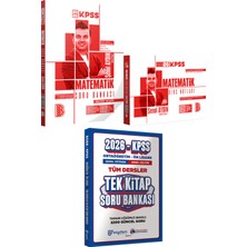 Benim Hocam Yayınları 2026 Kpss Matematik Tamamı Çözümlü Soru Bankası ve Ders Notları - Ortaöğretim Ön Lisans Tek Kitap Soru