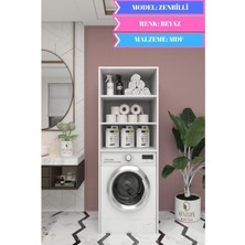 Kenzlife Çamaşır-Kurutma-Bulaşık Makinesi Dolabı Zenbillimdf Byz 180*70*60 Suntalam Banyo % 100 Full Mdf