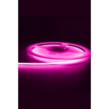 Demir Led 12V Cob Şerit LED 3mm 400 Ledli Ince Esnek Mor Cob LED IP20 (5 Metre)