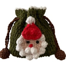 Noel Baba Cüzdan Amigurumi Organik Oyuncak