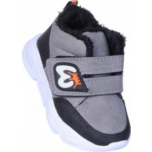 Skuaiter Skuaıter 7600 Füme Bebe Cırtlı Erkek Çocuk Kürklü Bot