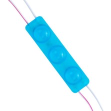 Powermaster 12 Volt 1.5 Watt Mavi 2835 69 x 16 mm IP65 160 – 180 Lümen 160 Derece Modül LED