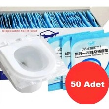 Shopwave Hijyenik Tek Kullanımlık Klozet Kapağı Poşeti 50 Adet Kutulu (5047)