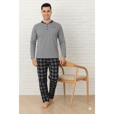 Oreiro Milan Erkek Uzun Kollu Pijama Takımı