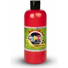 Nusrat Bilişim Crazy Fınger Paint Kırmızı 500 gr