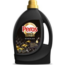 Peros Sıvı Bakım Çamaşır Deterjanı Siyahlar 4 L