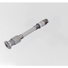 YT27 Esnek Asma Klozet Taharet Çubuğu Küresel Uçlu Düz Baglantılı 90MM