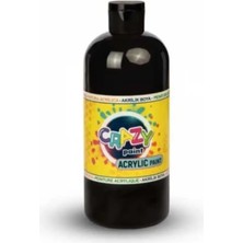 Nusrat Bilişim Crazy Akrilik Paint Siyah 550 gr 2708