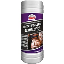 Döşeme ve Koltuk Temizleyici Islak Havlu Plastik Kutu 50'li