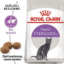 Petshoper 10 Kg. Royal Canin Sterilised 37 Kısır Kedi Kuru Maması