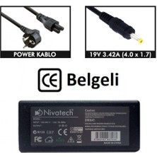 Nivatech BC965 Grundıg 19V 3,42A (4,0*1,7mm) Adapt