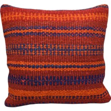 Zehra Abla Halı Yeni El Dokuma Dekoratif Kilim Kırlent Yastık Kılıfı 6472