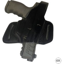 Sar-9 ve Tp-9 Uyumlu Yarım Kelebek Dış Taşıma Deri Kılıf