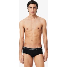 Lacoste Erkek 3'lü Siyah Külot 8H1293 031