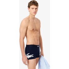 Lacoste Erkek Baskılı 3'lü Renkli Boxer 5H1291 Bck