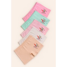 Katia & Bony Kız Çocuk 5'li Unicorn Desenli Boxer