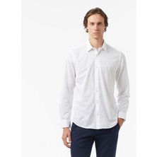 Nautica Erkek Beyaz Slim Fit Gömlek W57430T.1BW