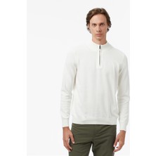 Nautica Erkek Krem Classic Fit Kazak S57104T.1MA