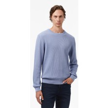 Nautica Erkek Mavi Classic Fit Kazak S57212T.4TM