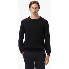 Nautica Erkek Siyah Classic Fit Kazak S57212T.0TB