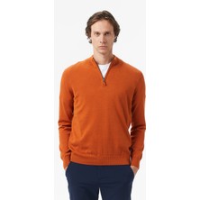 Nautica Erkek Turuncu Classic Fit Kazak S57104T.2BN