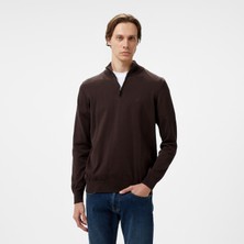 Nautica Erkek Kahverengi Regular Fit Kazak S37104T.20C