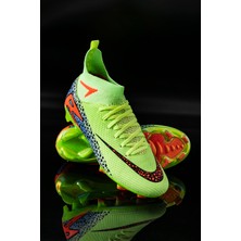 Erkek Halı Saha Kramponu Ithal Taban, Çim Saha, Yarım Çoraplı, Ergonomik, Ayağı Saran, Esnek ve Konforlu Futbol Ayakkabısı