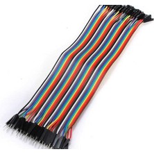 Lidyahan Store 40 Adet Erkek-Dişi Jumper Kablo 10 cm