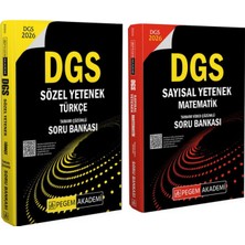 Pegem 2026 Dgs Sayısal Yetenek Matematik ve Sözel Yetenek Türkçe Soru Bankası Seti 2 Kitap
