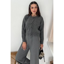 Noa Noa Kadın Fiyonk Detaylı Dokulu Triko – Yaratıcı & Şehirli Stil
